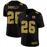 Nike Giants 26 Saquon Barkley Black Leopard Vapor Untouchable Limited Jersey Dyin,baseball caps,new era cap wholesale,wholesale hats